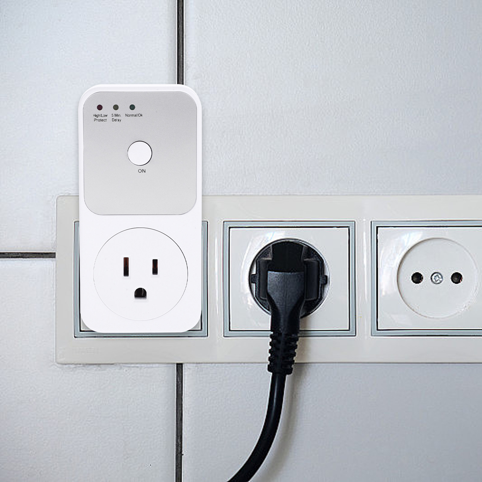 Kitchen Appliances Outlet - Protector de Voltaje para Refrigerador, Enchufe