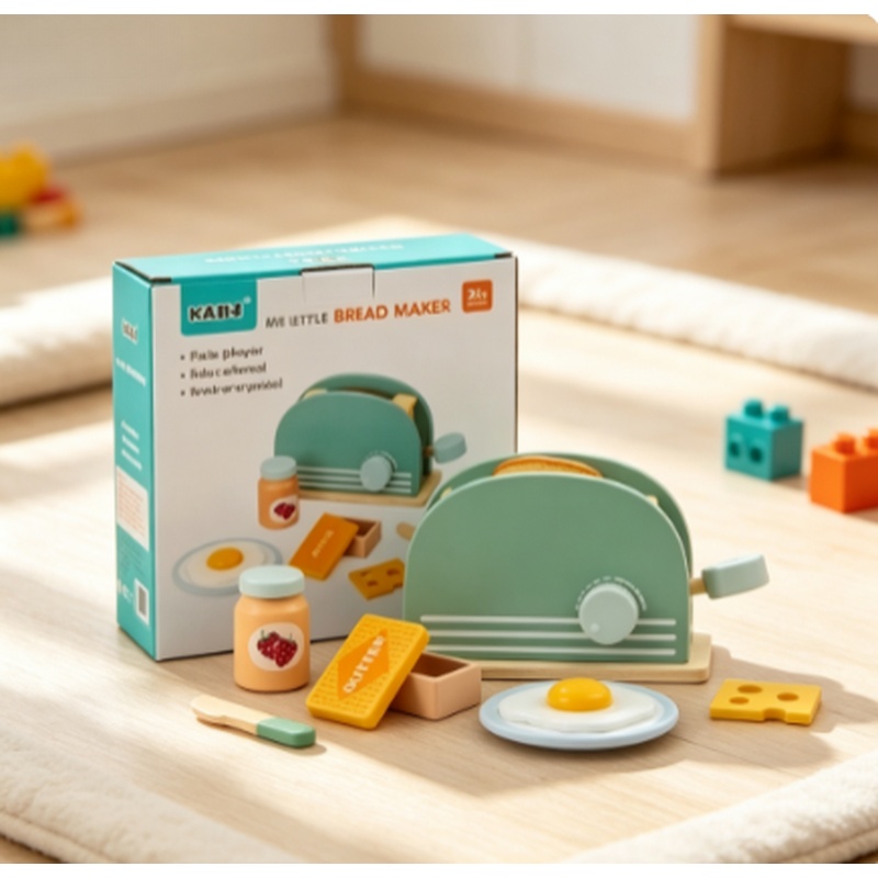 Kitchen Appliances For Kids - Juguete de Madera con Forma de