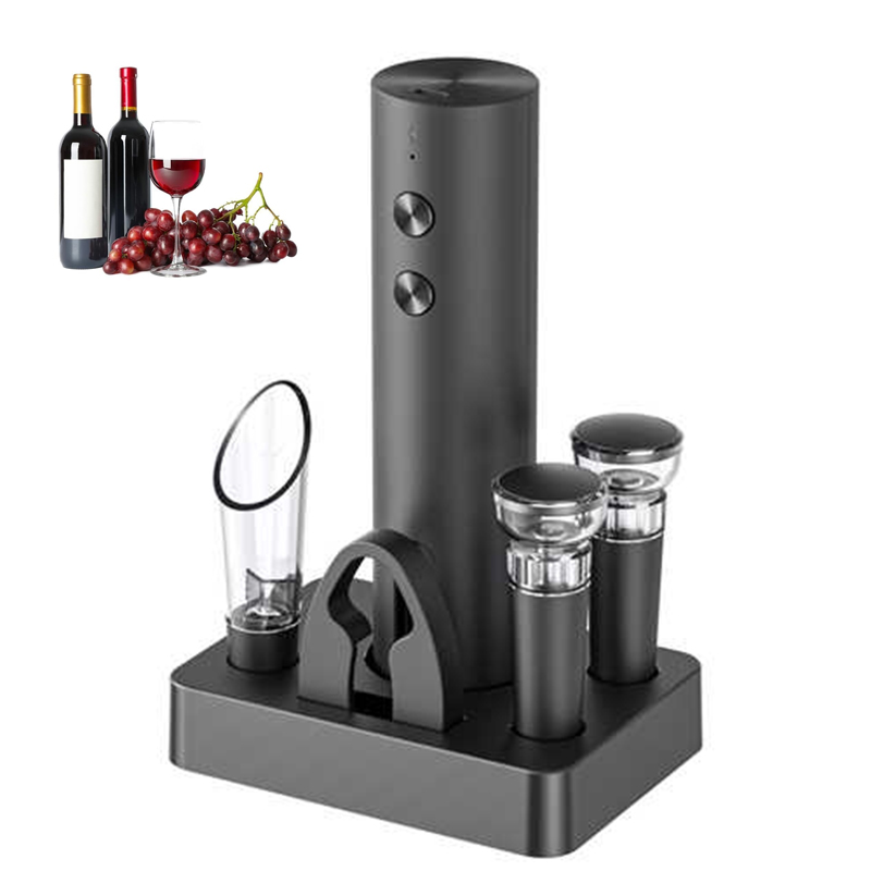Wine Opener Electric - Juego de abridor de botellas de