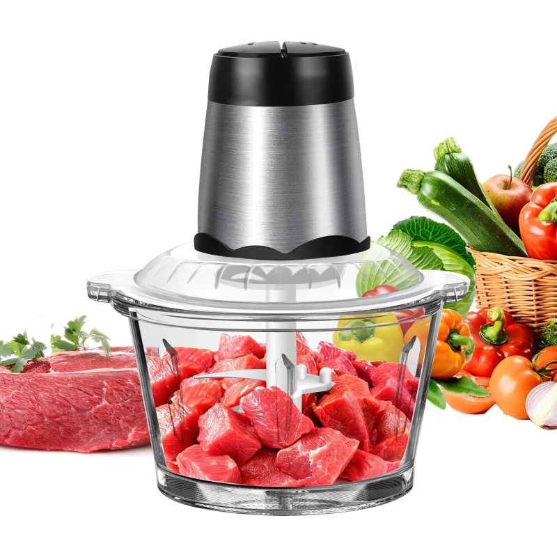 Meat Grinder Attachment - Picadora de carne eléctrica de 2L,