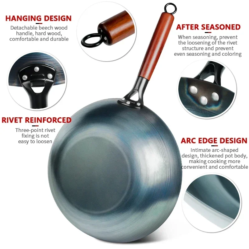 Wok Electric Flat - Sartén Wok de fondo plano, Woks