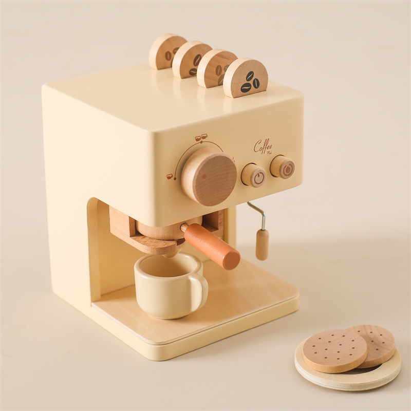 Kitchen Appliances For Kids - Juego de juguetes Montessori de madera