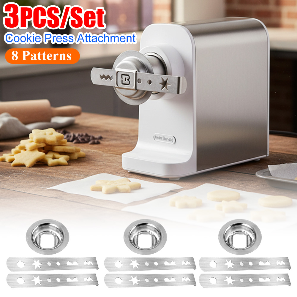 Meat Grinder Attachment - 2 Piezas de Accesorio para Galletas