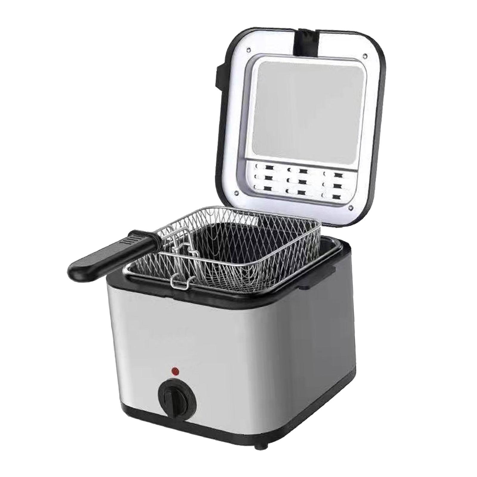 Olla para freír con revestimie - Deep Fryer Stainless reseña y precio