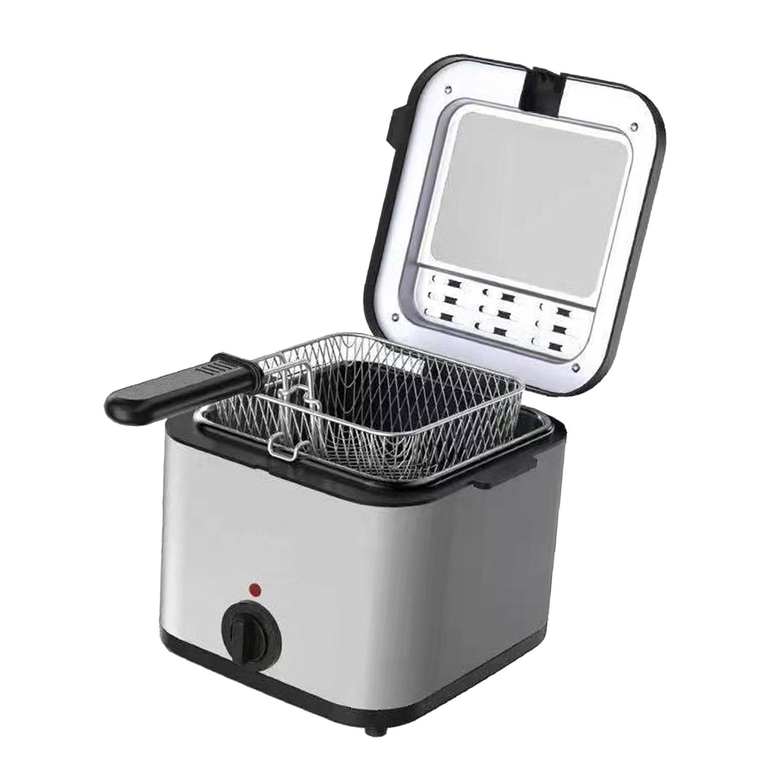 Olla para freír con revestimie - Deep Fryer Stainless reseña y precio