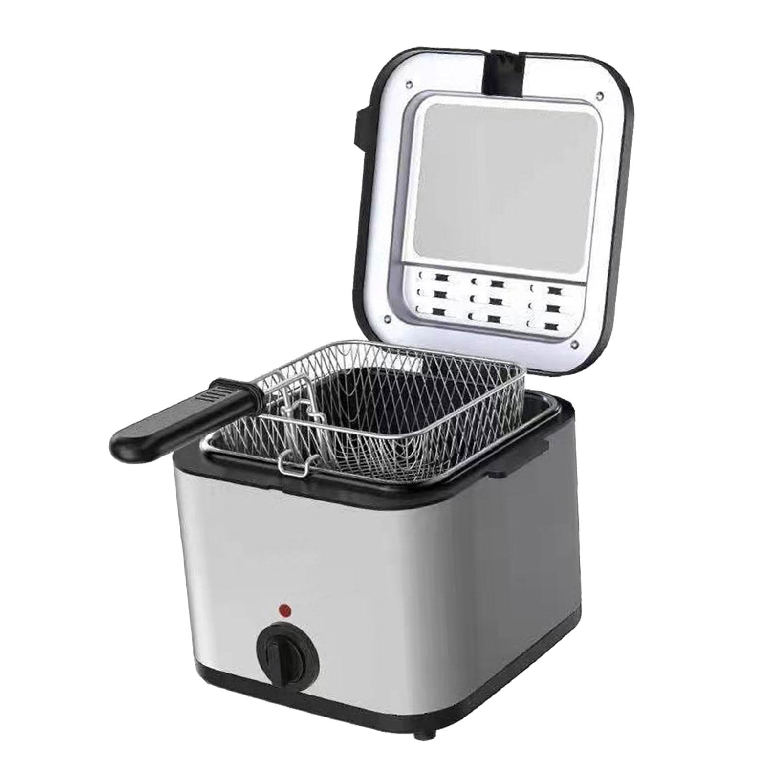 Olla para freír con revestimie - Deep Fryer Stainless reseña y precio