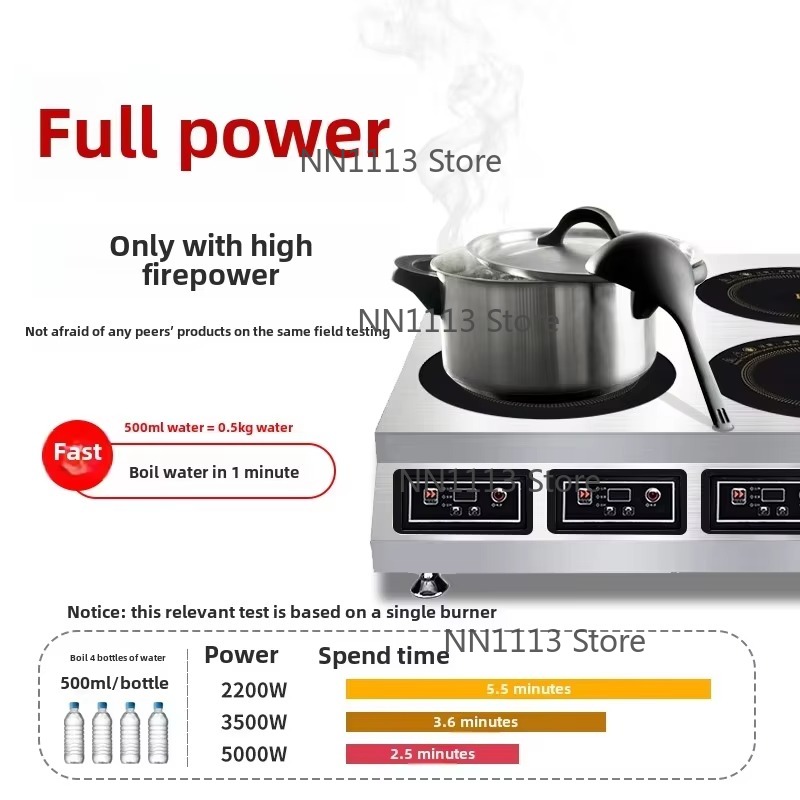 Cocina de Inducción comercial  - Wok Electric Flat reseña y precio