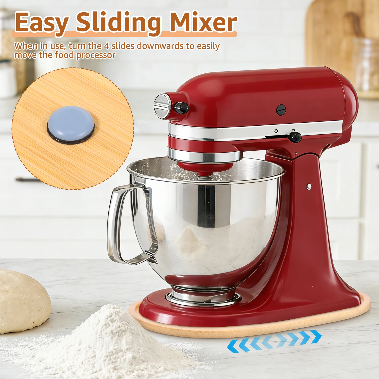 Deslizador de bambú para batid - Kitchen Appliances Kitchenaid reseña y precio