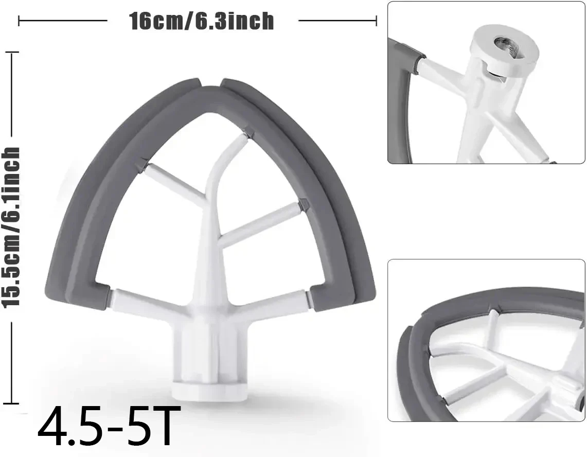 Accesorios de silicona de 4.5- - Kitchen Appliances Kitchenaid reseña y precio