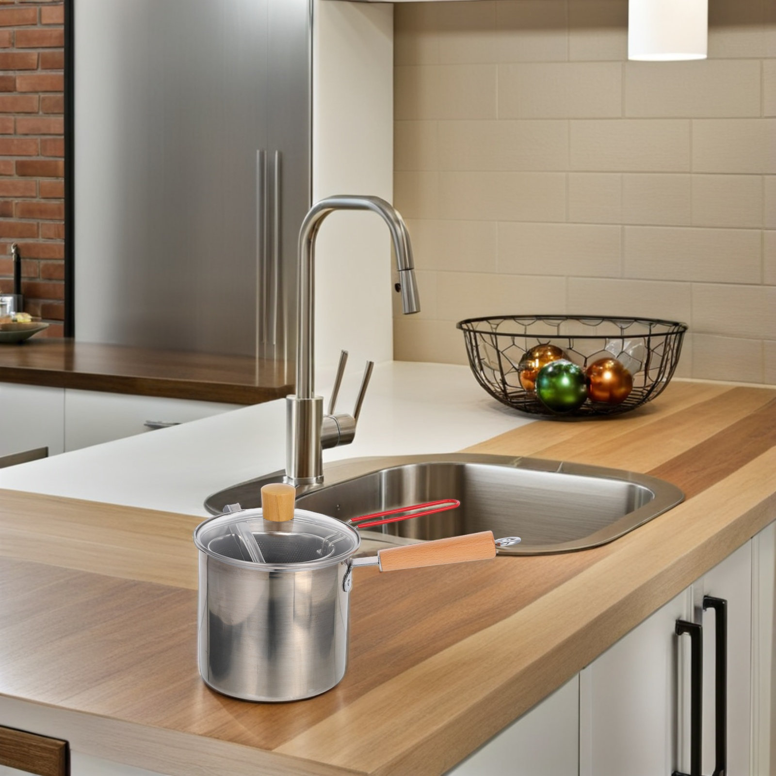 Olla freidora de acero inoxida - Deep Fryer Stainless reseña y precio
