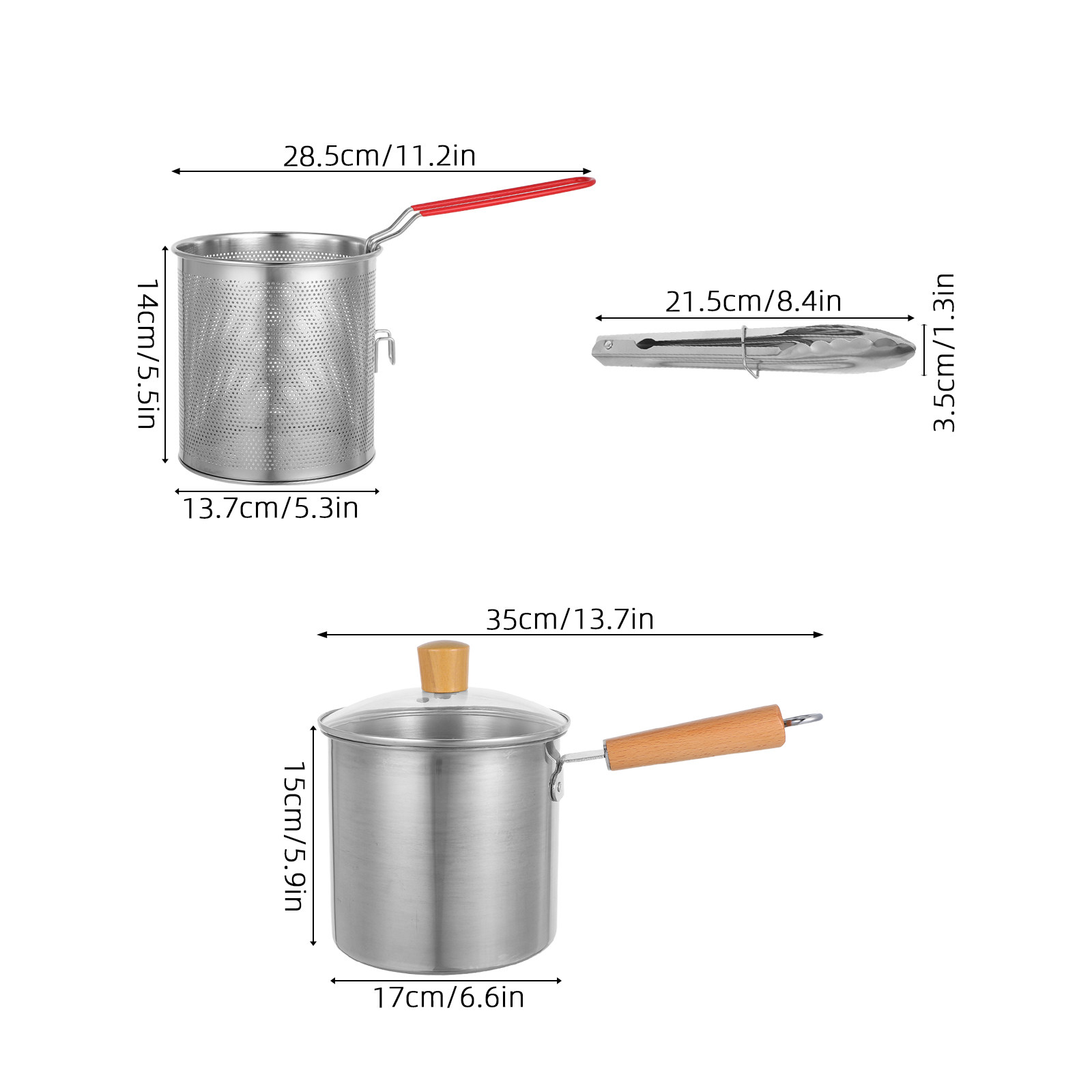 Olla freidora de acero inoxida - Deep Fryer Stainless reseña y precio