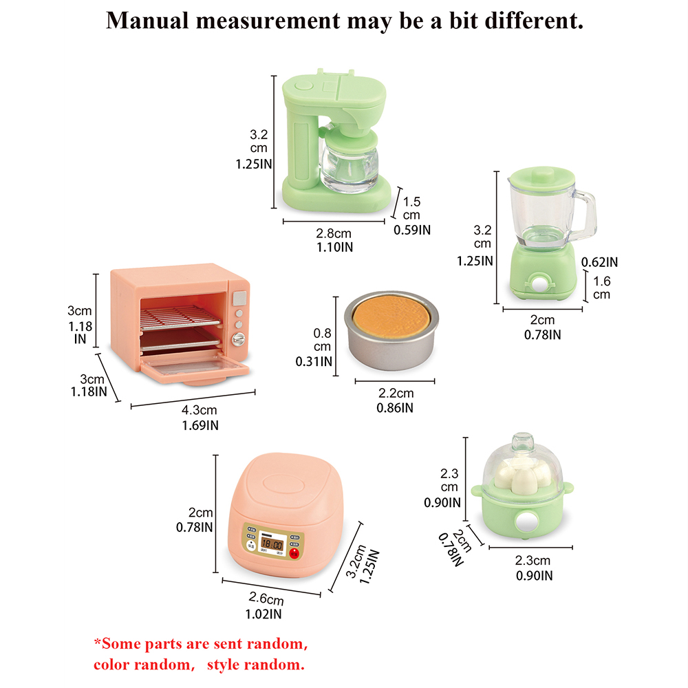 Juego de cocina 1:12 olla arro - Kitchen Appliances For Kids reseña y precio