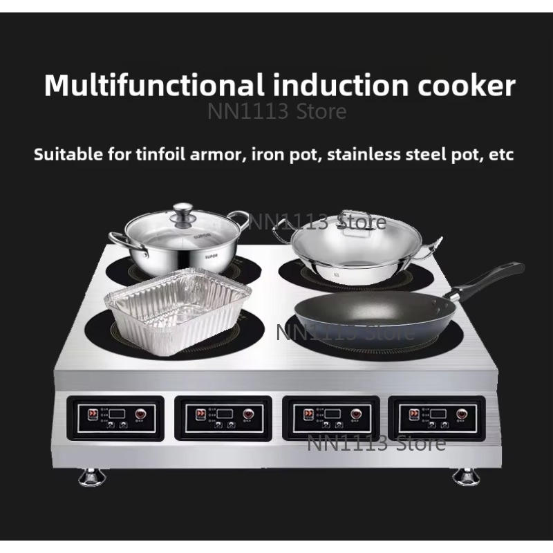 Cocina de Inducción comercial  - Wok Electric Flat reseña y precio