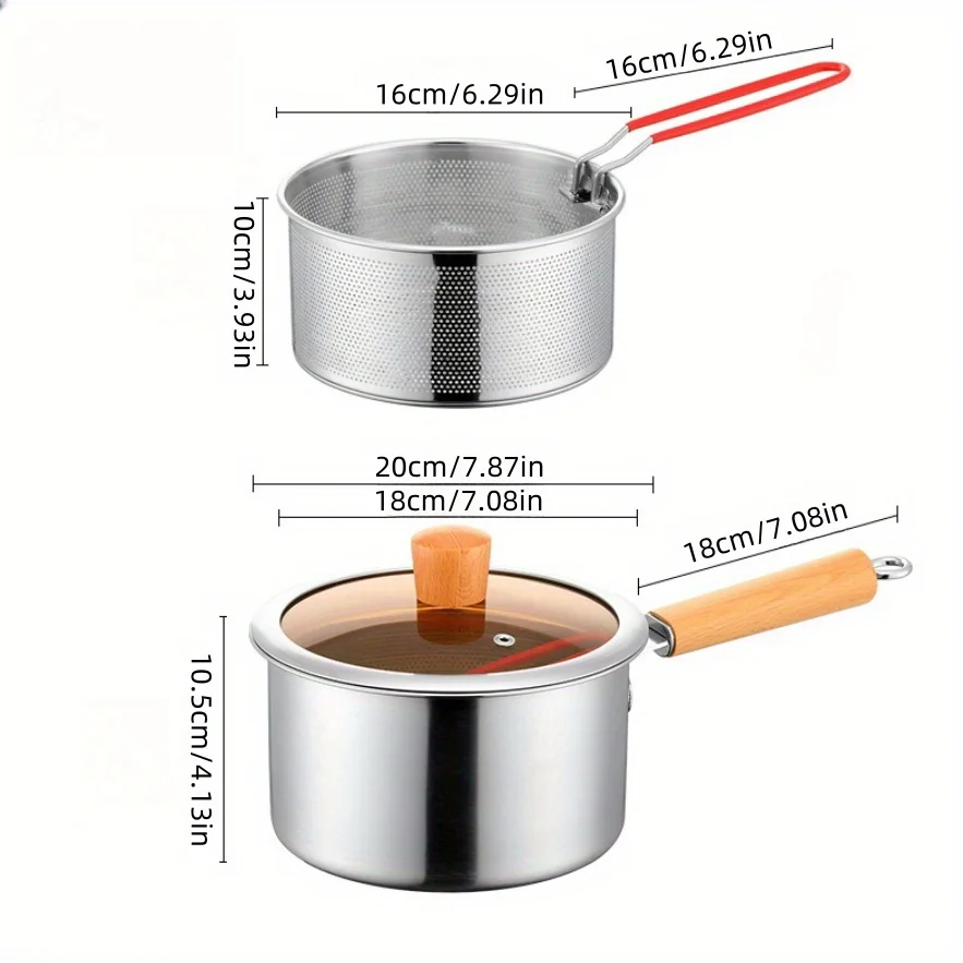 Juego de utensilios de cocina  - Deep Fryer Stainless reseña y precio