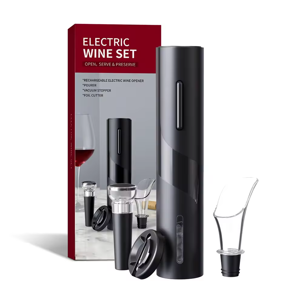 Set de Sacacorchos Eléctrico A - Wine Opener Electric reseña y precio