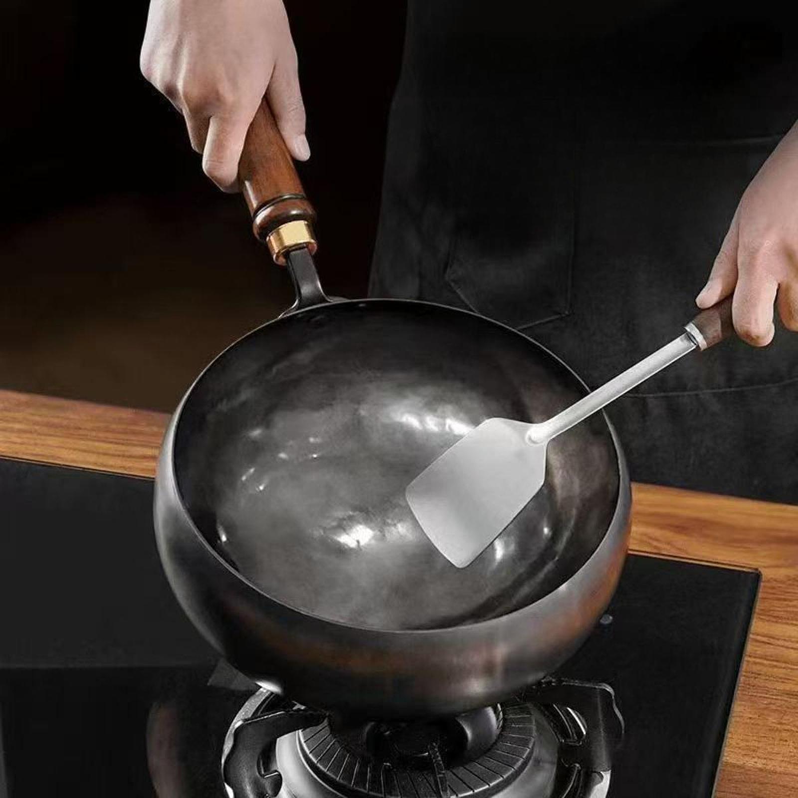 Sartén Wok de hierro fino de 2 - Wok Electric Flat reseña y precio