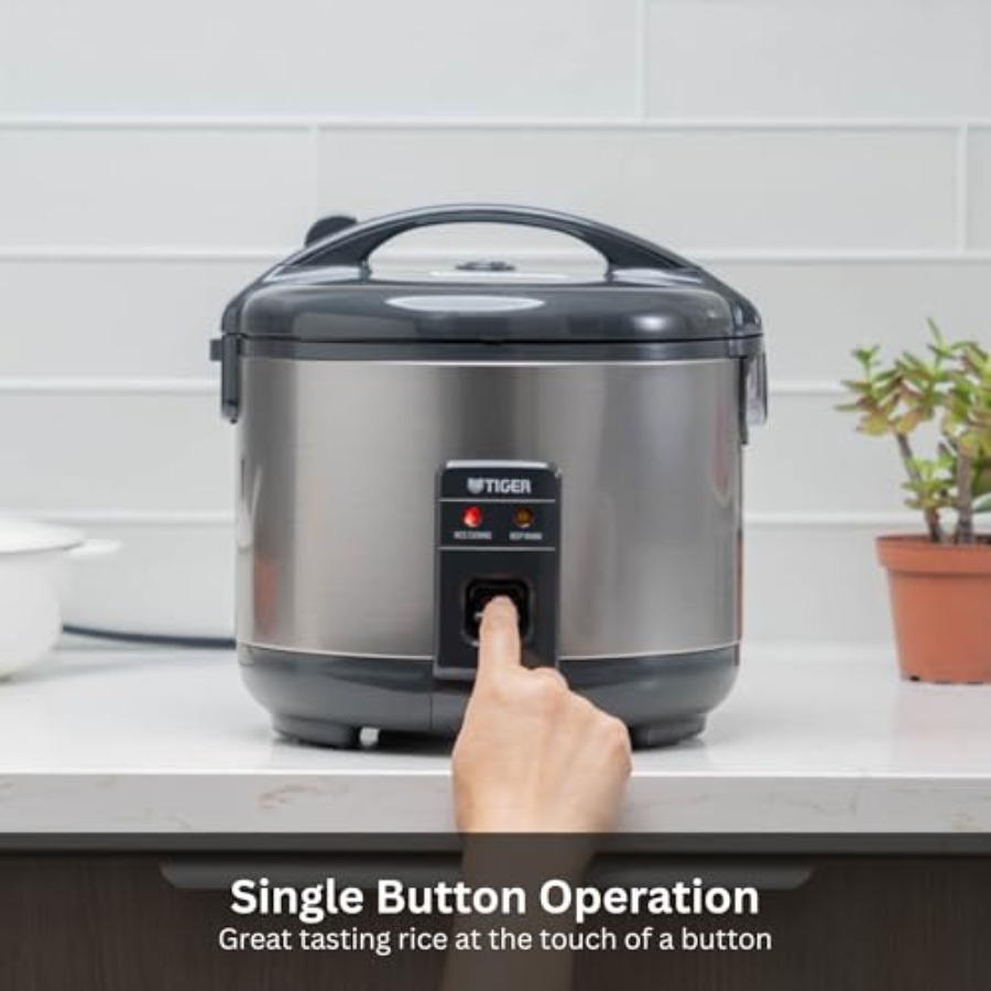 Olla Arrocera Blanca de 10 Taz - Rice Cooker 10 Cup reseña y precio