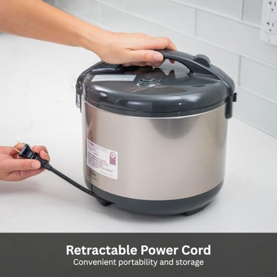 Olla Arrocera Blanca de 10 Taz - Rice Cooker 10 Cup reseña y precio