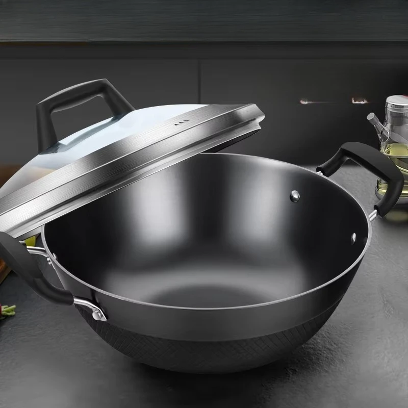 Sartén de fondo plano, wok de  - Wok Electric Flat reseña y precio