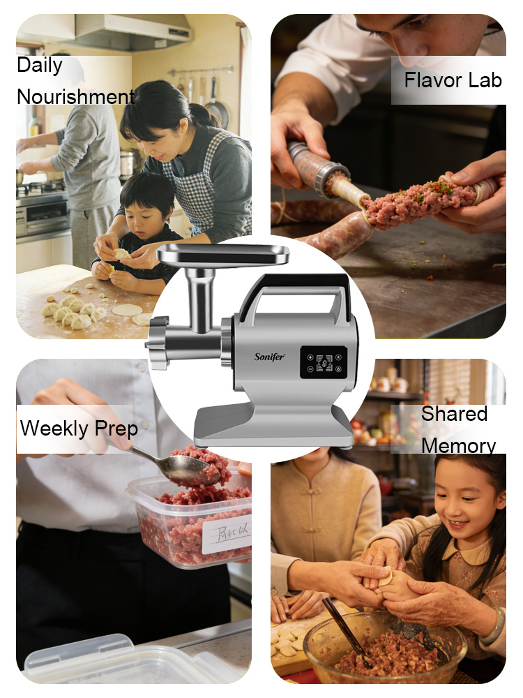 Picadora de Carne Eléctrica So - Meat Grinder Attachment reseña y precio