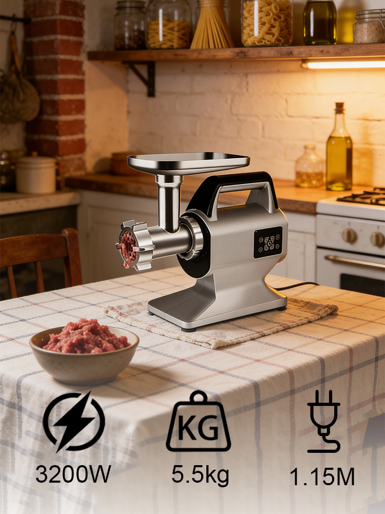 Picadora de Carne Eléctrica So - Meat Grinder Attachment reseña y precio