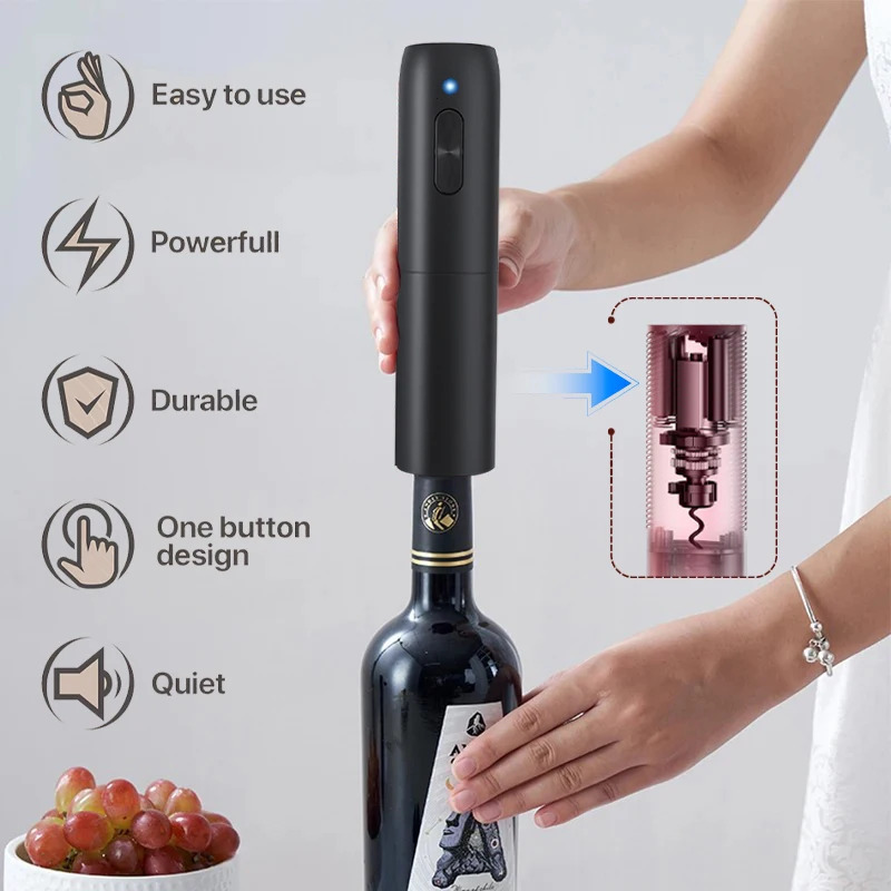 Sacacorchos Eléctrico para Bot - Wine Opener Electric reseña y precio